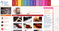 Desktop Screenshot of istanbulguzelsanatlar.com